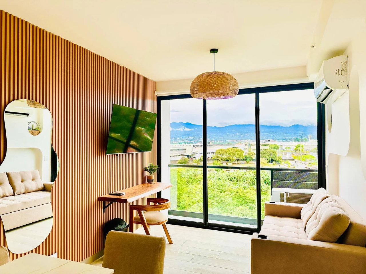 Furnished Urban Studio Condo, Sabana and Rohrmoser, San Jose