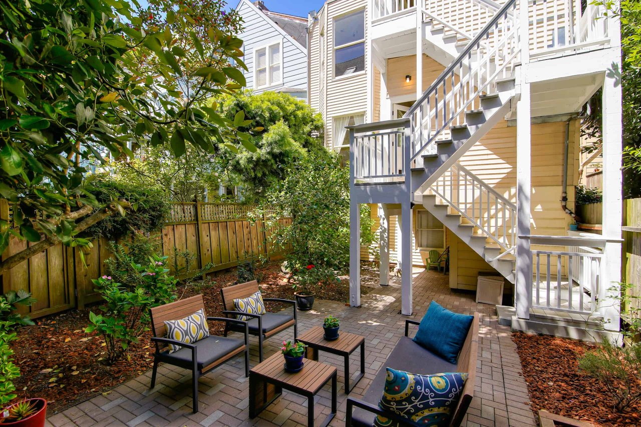 Sold! Cole Valley Classic Condo with Backyard