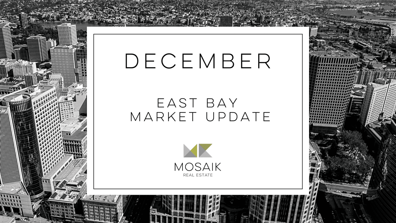 East Bay Real Estate Market Report: December 2021