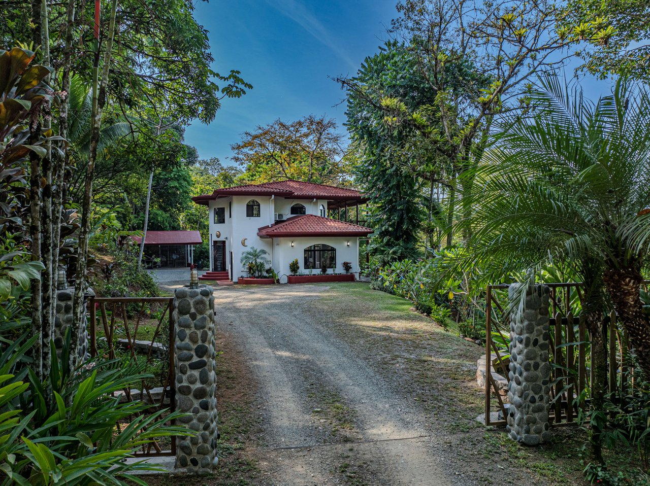 Completely Private Ocean View Mediterranean Home on 2 Acres