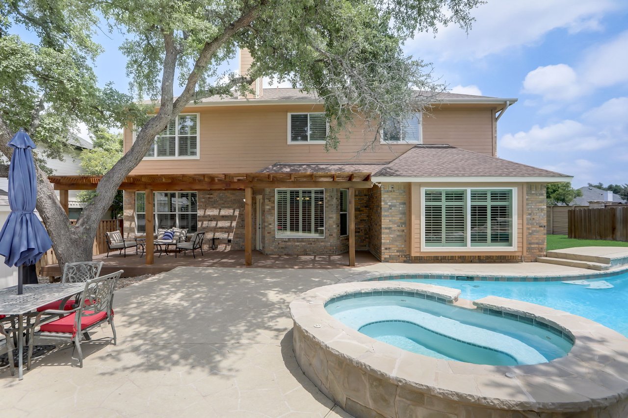 Captivating Cul-de-Sac Home in River Place with Upgrades & Sparkling Pool/Spa!