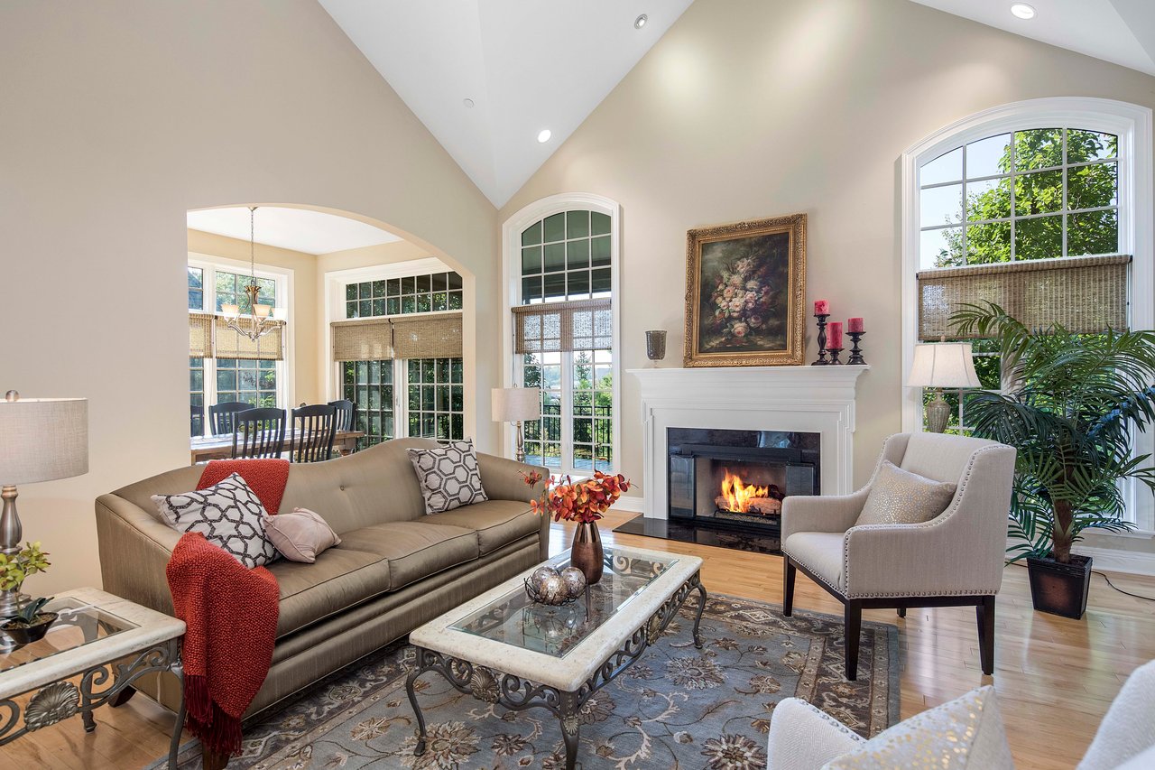 Chateau Style Villa with Lovely Curb Appeal