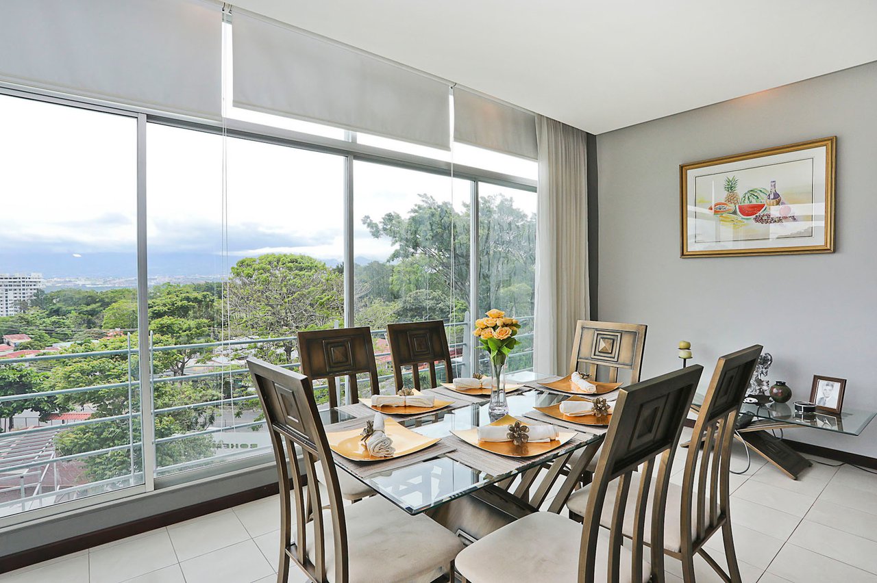 Panoramic View Furnished Condo, Escazu, San Jose