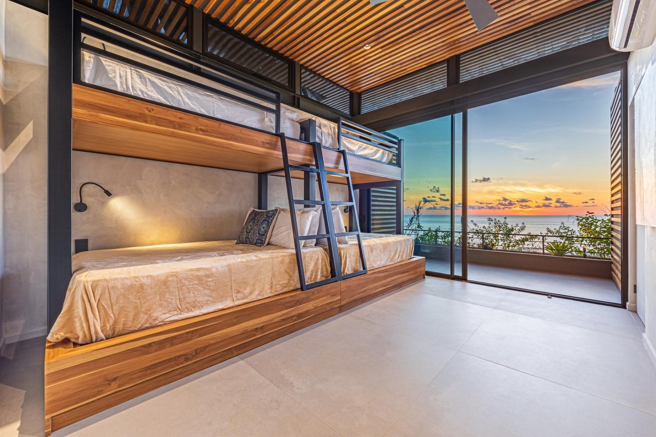 Designer Tropical Ocean View Home, Dominical, Puntarenas
