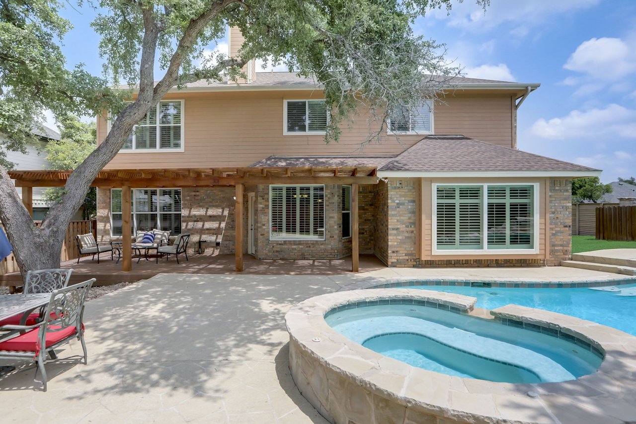 Captivating Cul-de-Sac Home in River Place with Upgrades & Sparkling Pool/Spa!
