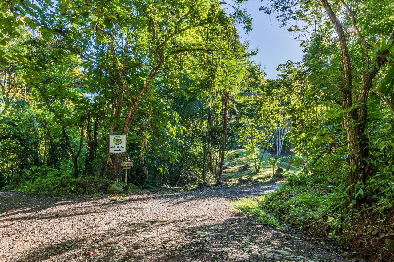 Uvita, Jungle Retreat Center on the Uvita River. Private and 17 Acres