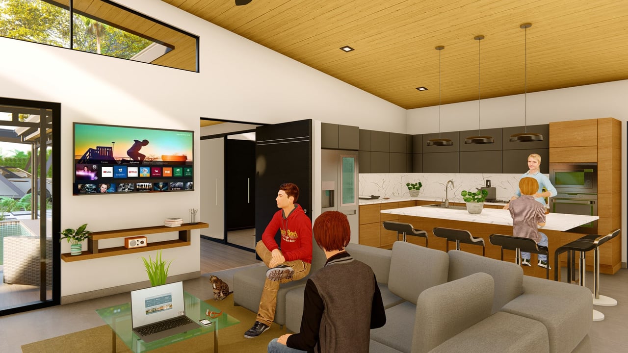 Pre-Construction Project Creek House at Playa Hermosa, 3 Bed, 3.5 Bath