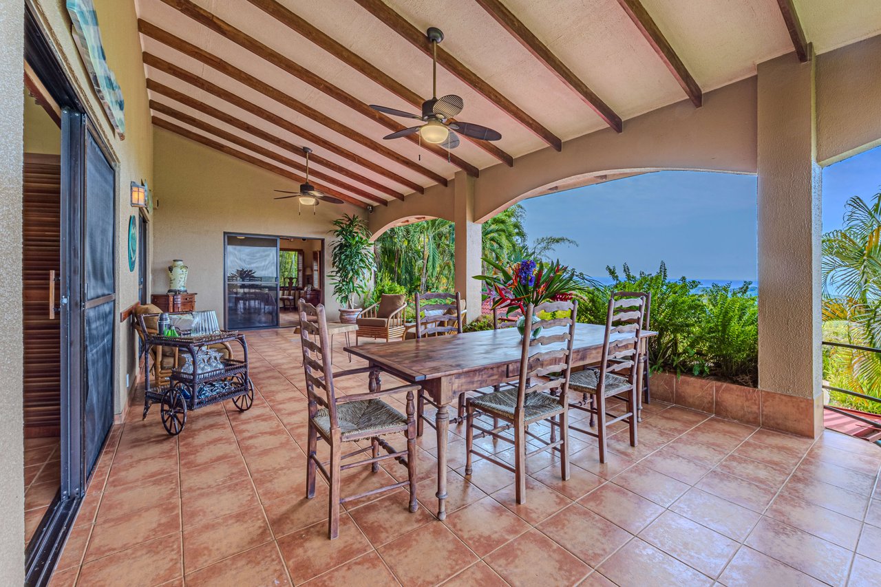 Private Family Estate with Stunning Sunsets and Pacific Ocean Views for Miles!