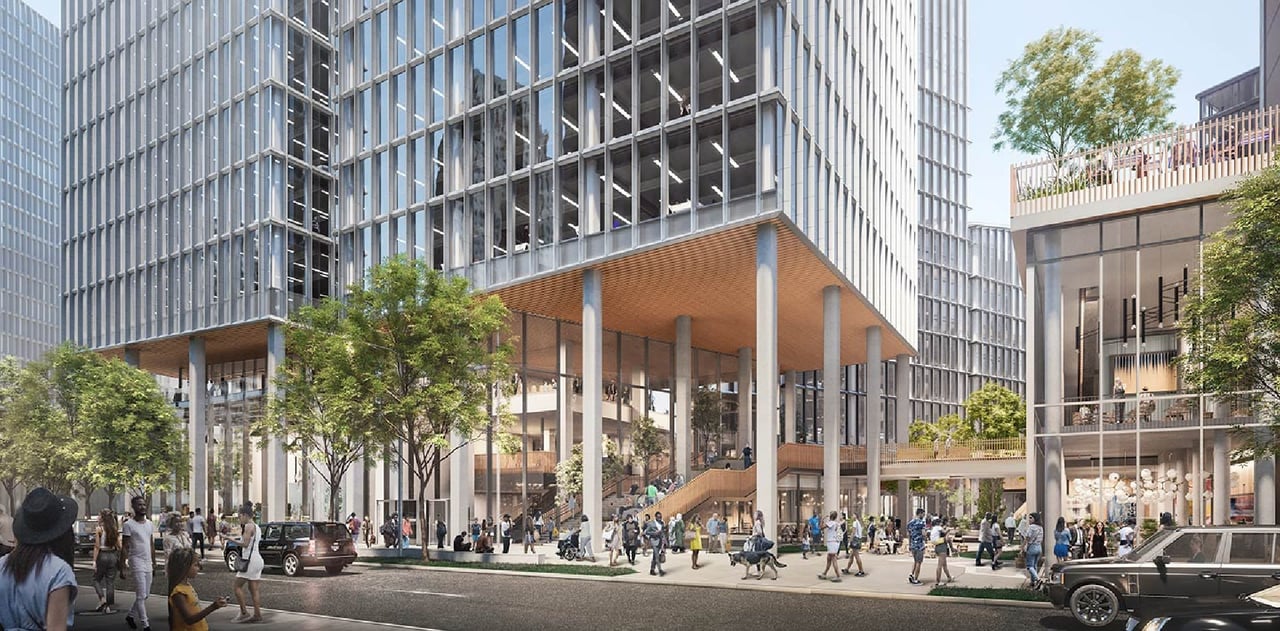 Monroe Blocks development breaks ground in downtown Detroit