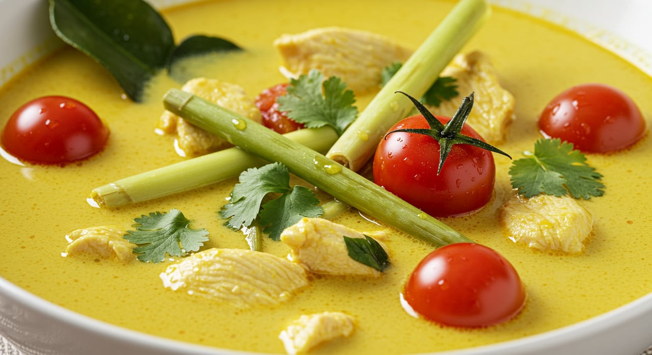 Thai Coconut Chicken Soup