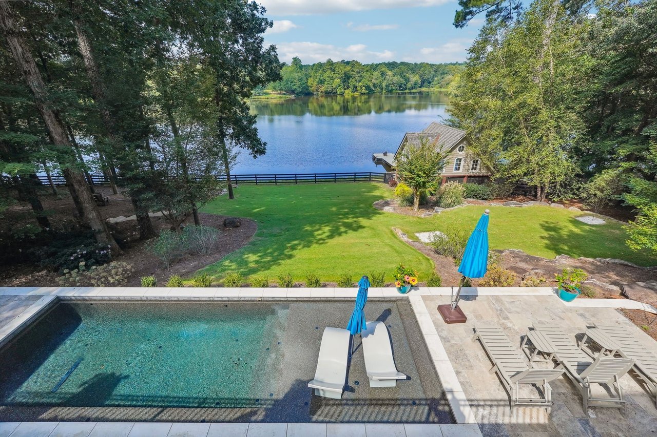 Quiet Listing: Elegant Lakefront Estate on 3 Acres in Alpharetta Georgia - Serene Views & Modern Luxuries Await