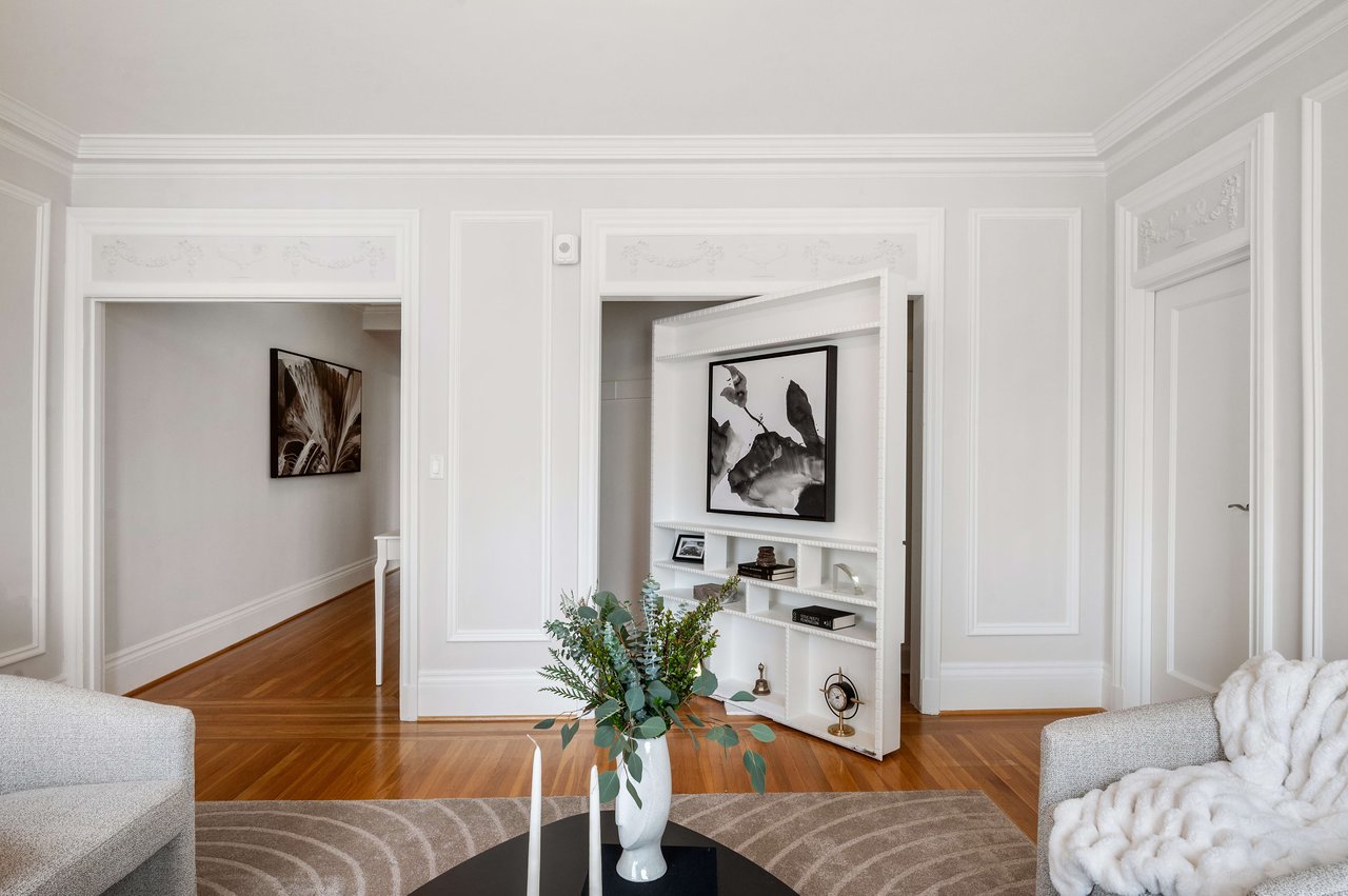 Sunny One Bedroom with Pre-War Style Downtown