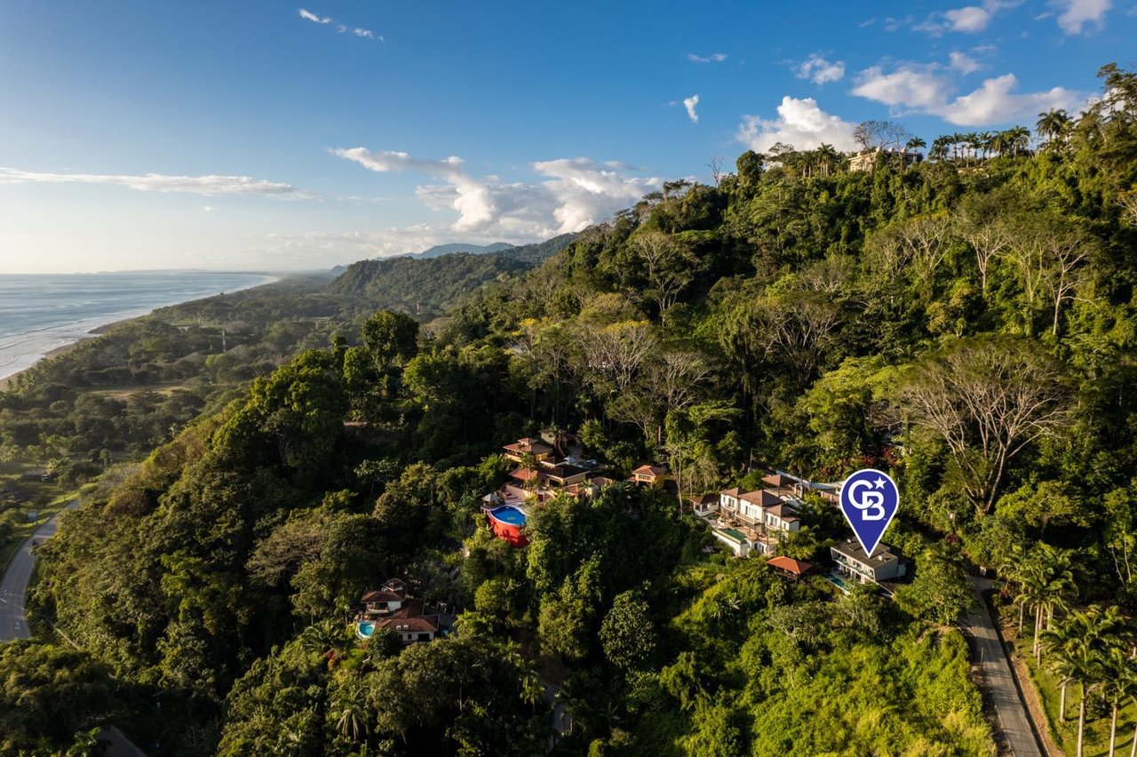 White Water View Home in Dominical Gated Community