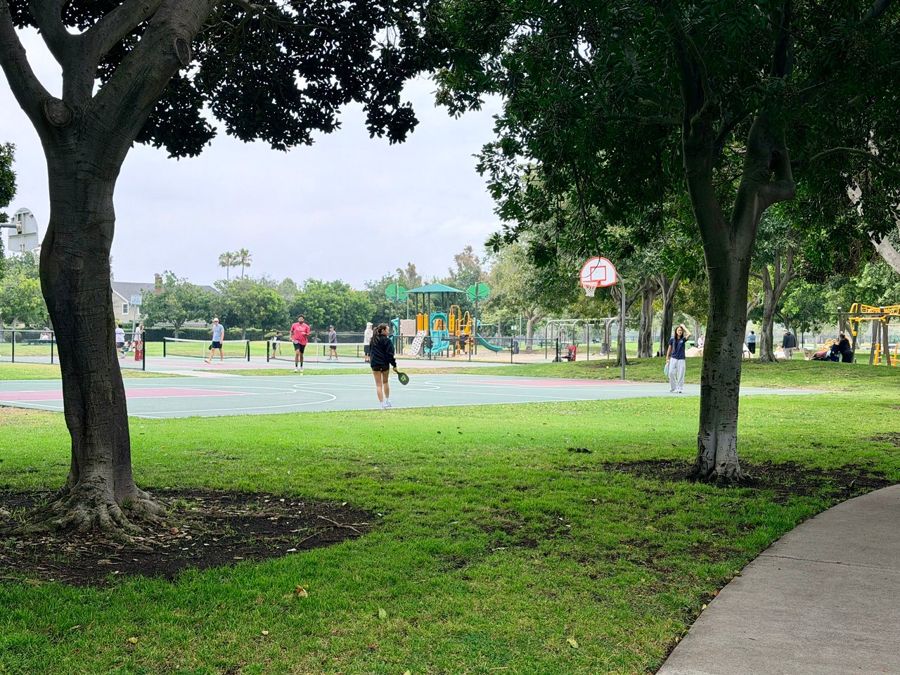 community staying active at Tanager Park over the weekend.