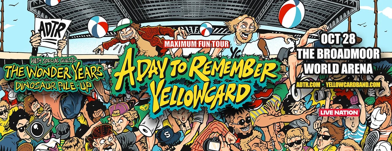 A Day To Remember & Yellowcard Bring Maximum Fun to Colorado Springs!