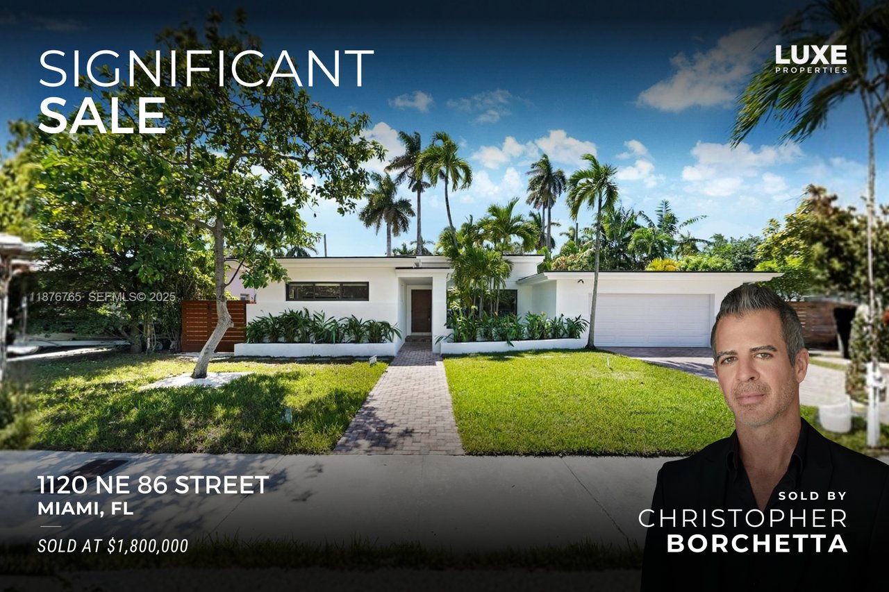 Significant Sale: 1120 NE 86 Street - Miami Pool Home | Recently Sold Property Miami, FL