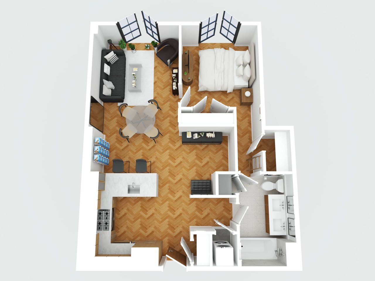 Residence 6N at 300 West