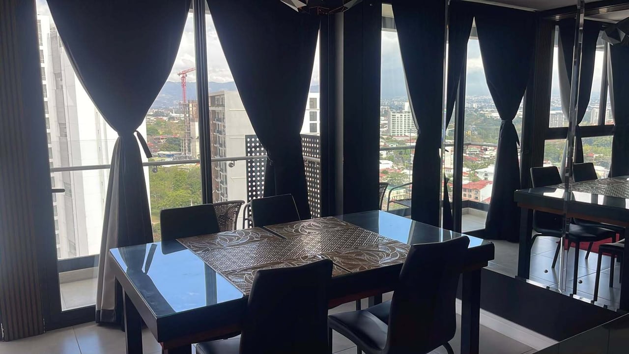 Sky View Furnished Condo, Sabana and Rohrmoser, San Jose