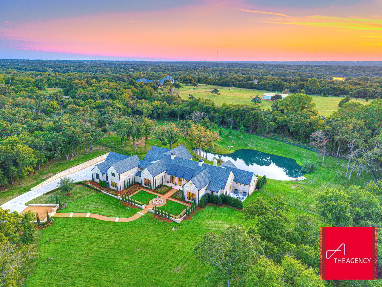 A Modern French Luxury Country Retreat in Sweetwater – $3,777,900 - Wyatt Poindexter - The Agency Oklahoma 