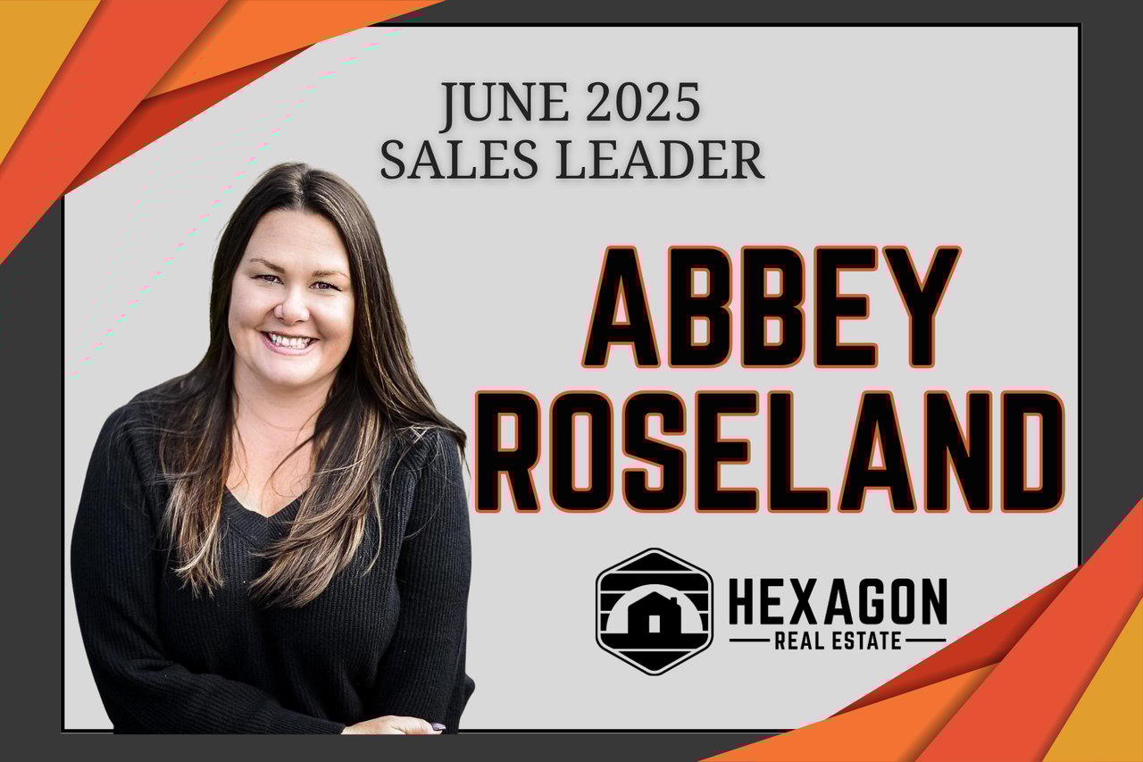 Abbey Roseland: Hexagon Real Estate’s June 2025 Sales Leader – That’s a THREE-PEAT! 🏆