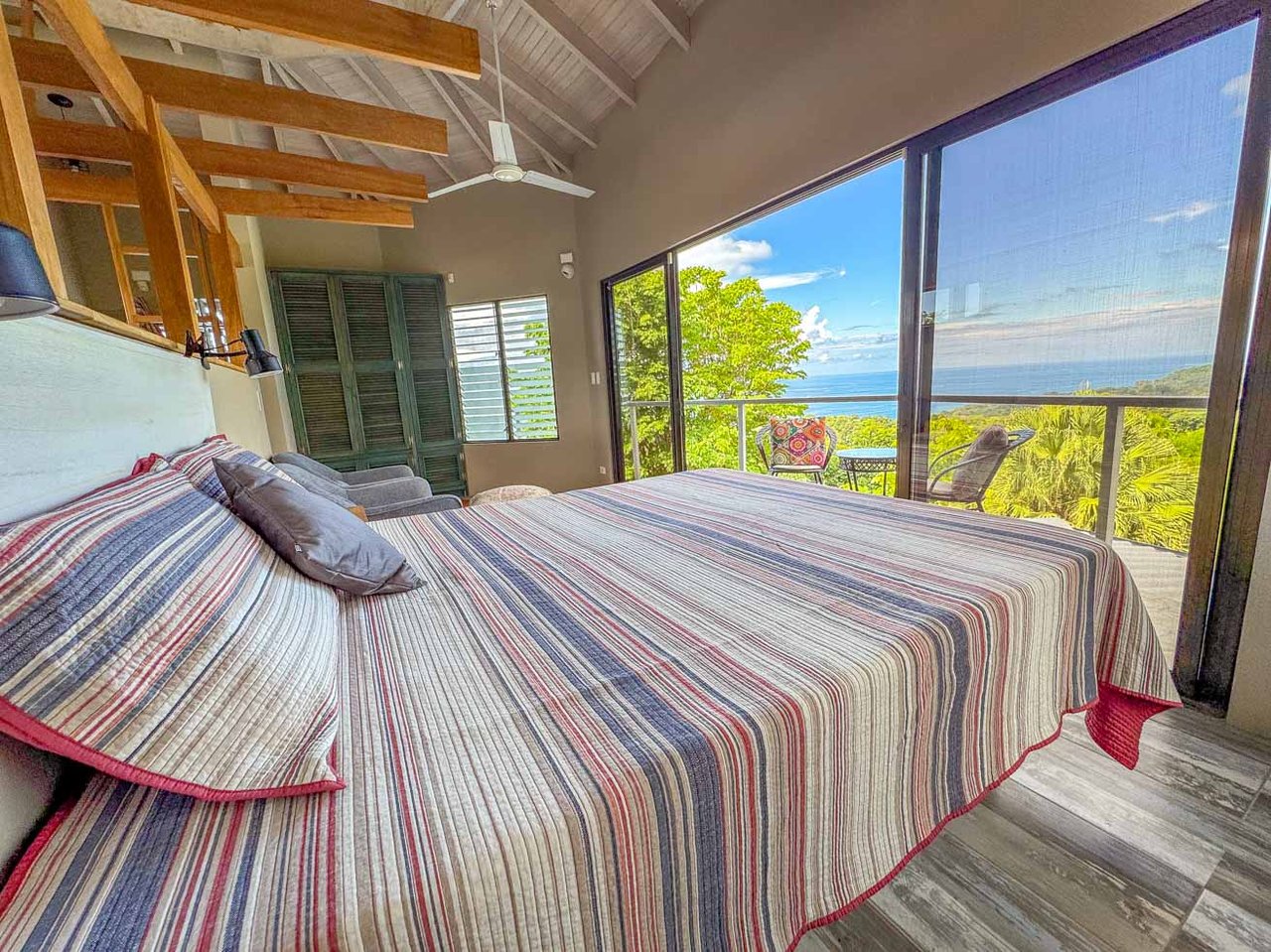 Ocean, Jungle & Mountain View Home in Ojochal | Protected Jungle Setting
