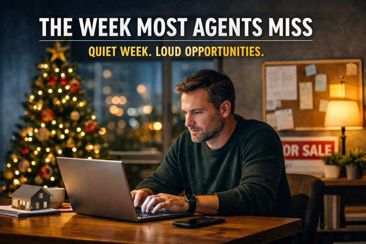 Smart agents don't check out between Christmas & New Years