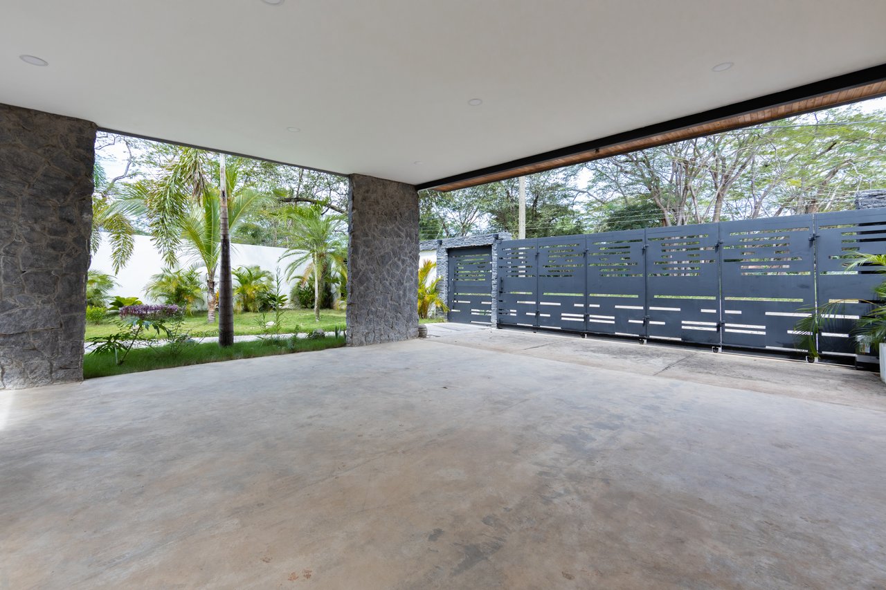 Casa Guacamaya Roja Lot B20 | Elegant 4-Bedroom Home with Pool & Outdoor Kitchen, Steps from Playa Grande Beach, Costa Rica