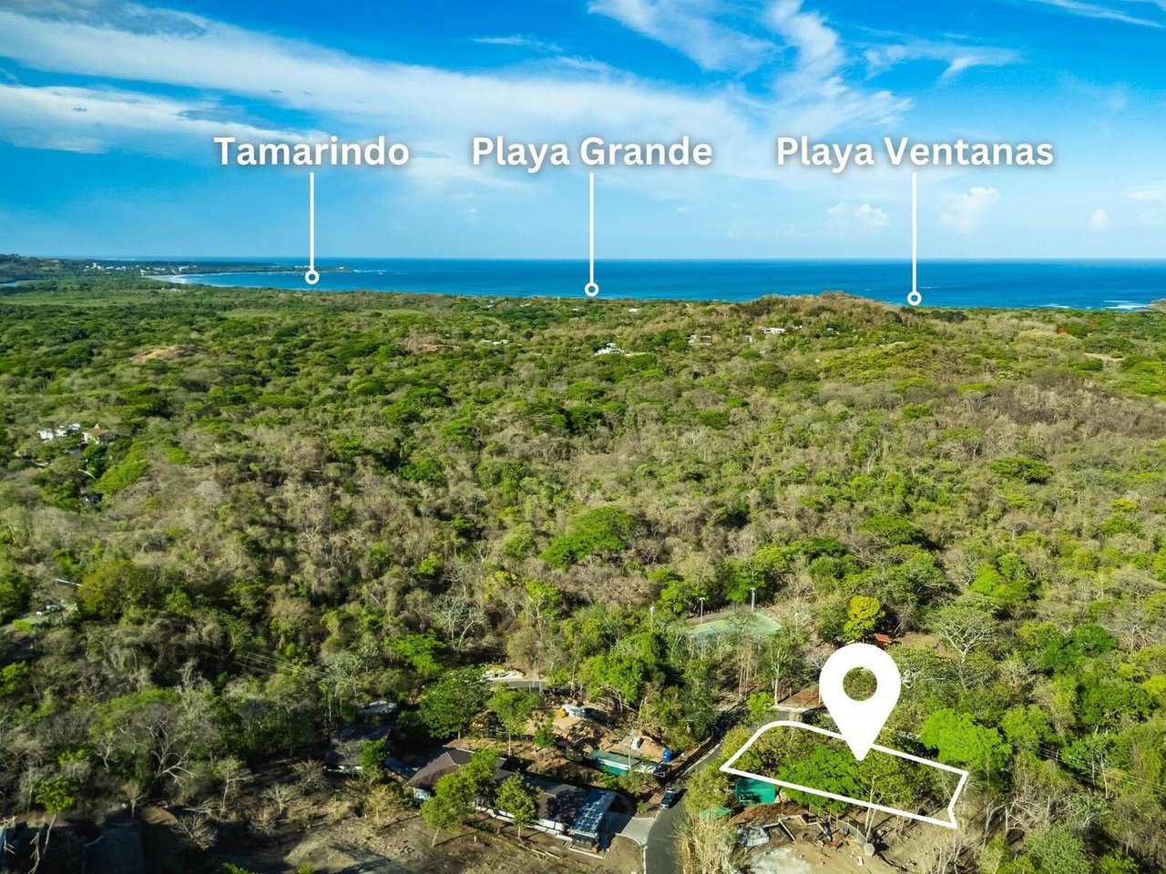 Build Ready Jungle View Lot, Tamarindo, Guanacaste