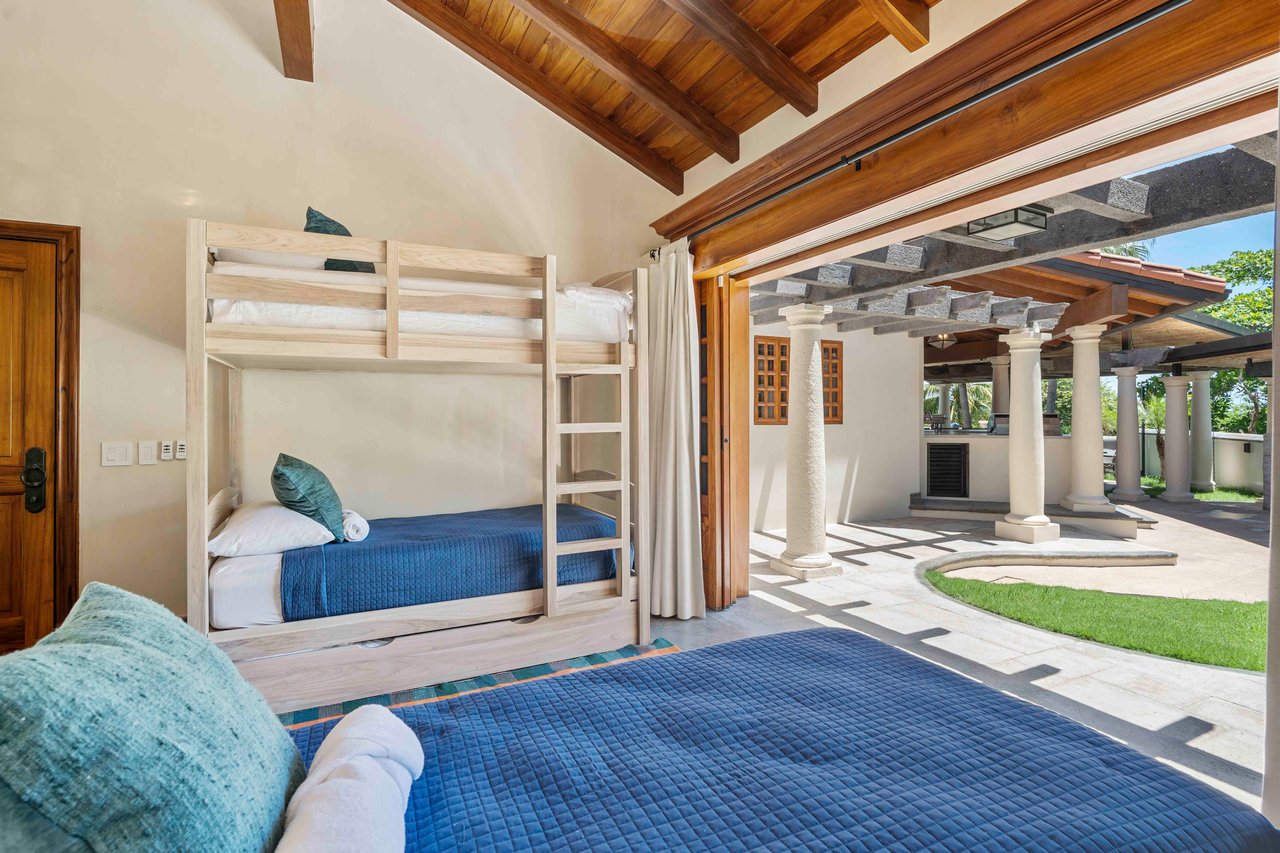 Casa Libélula | An Extraordinary and Newly Renovated Beachfront Estate Set On the Pristine Sands of Langosta Beach!