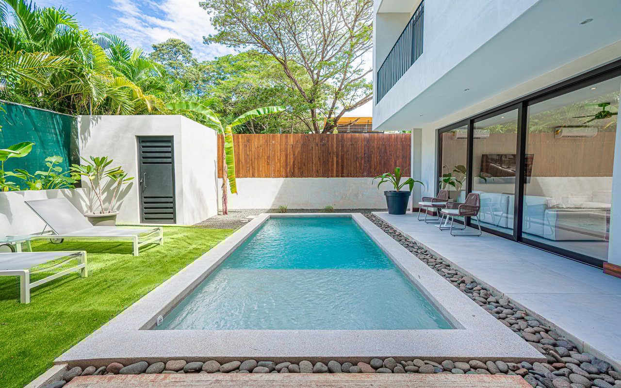 Casa Ko | Tropical Modern 4BR Retreat in Tamarindo with Exclusive Beach Club Membership