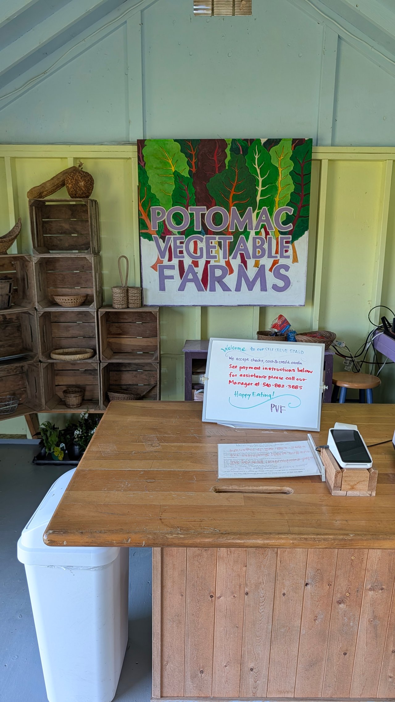 Potomac Vegetable Farms, The Purcellville Stand