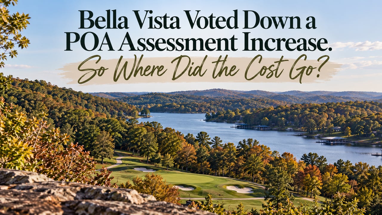 Bella Vista voted down a POA assessment increase. So where did the cost go?