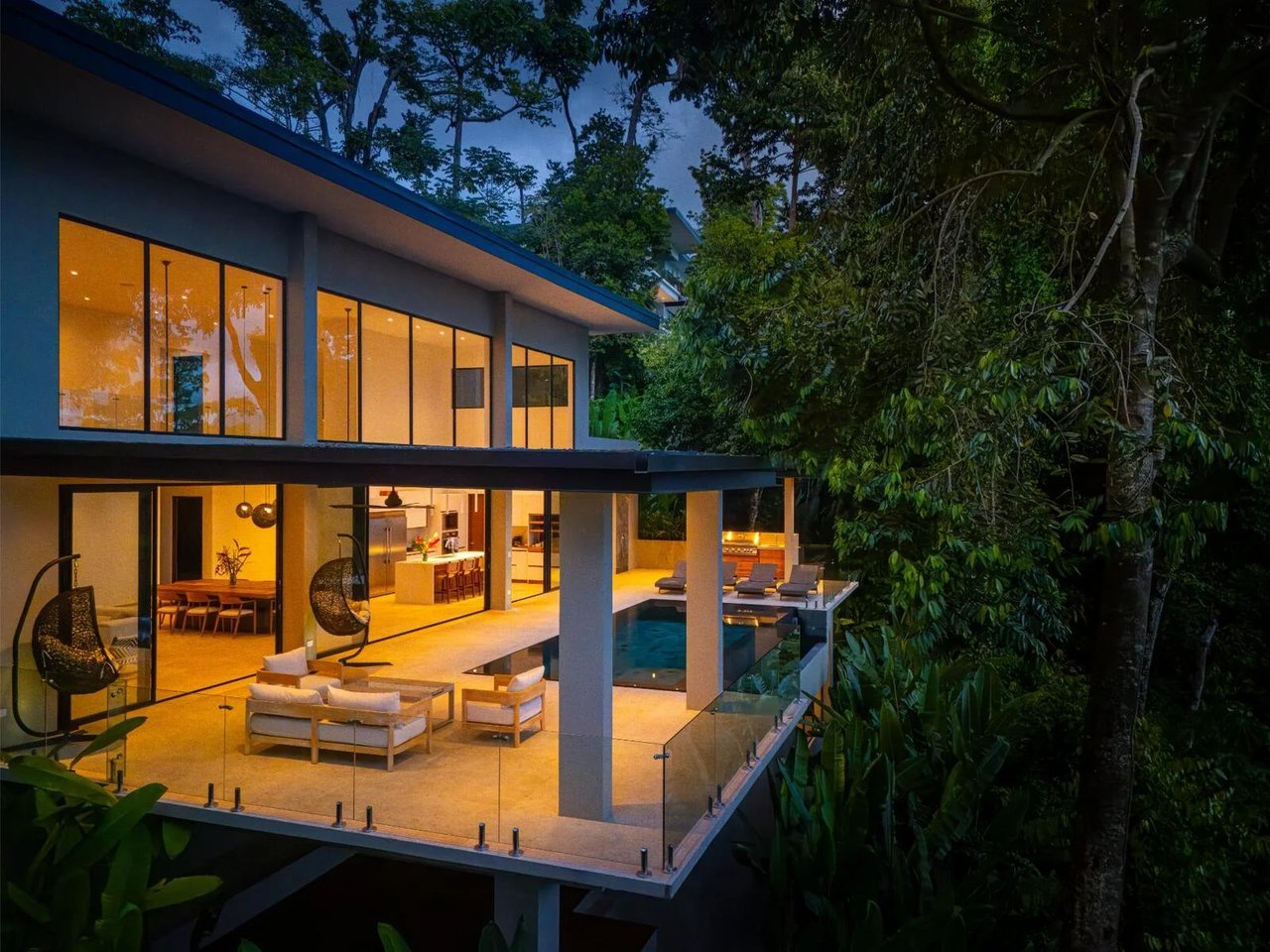 Whale Tail View Ridgetop Home, Uvita, Puntarenas