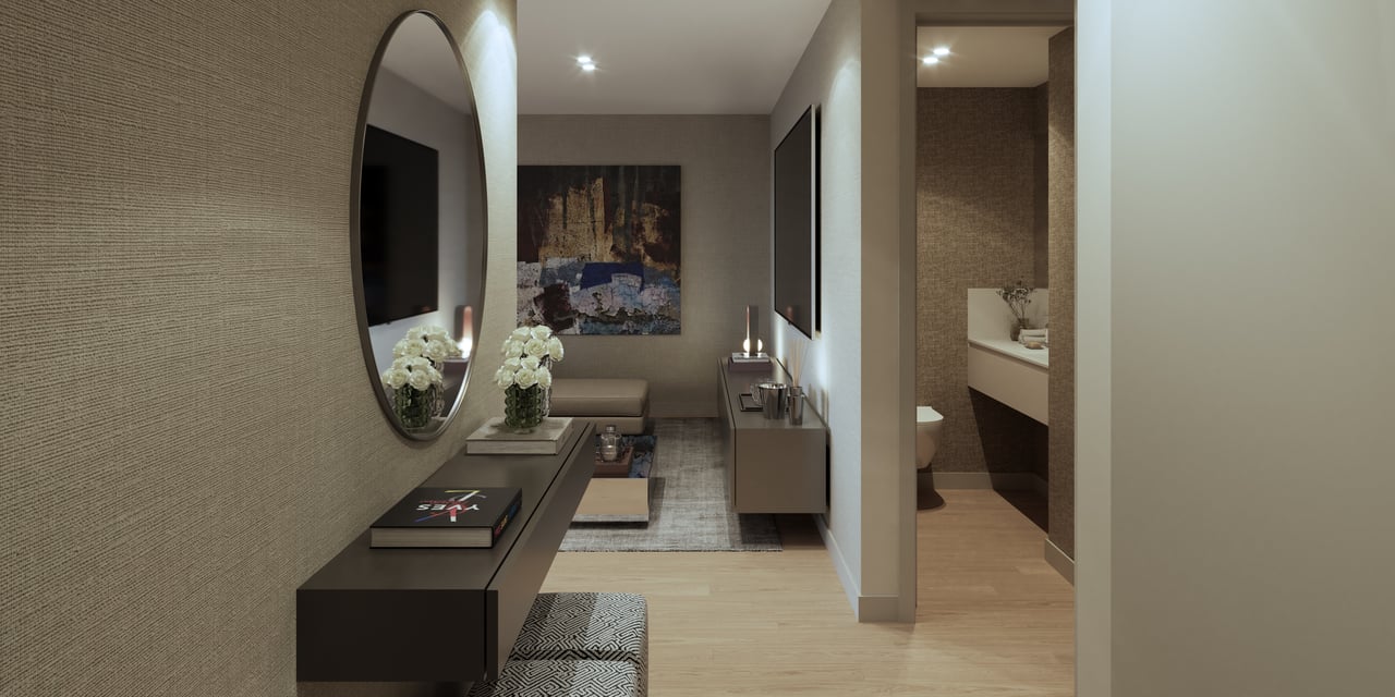 Impressive Three-Bedroom Apartment in Private Address