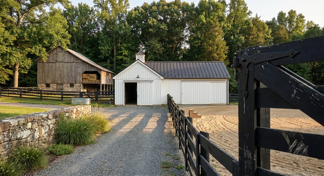 Marshall Horse Properties: Farmettes vs. Full-Scale Farms