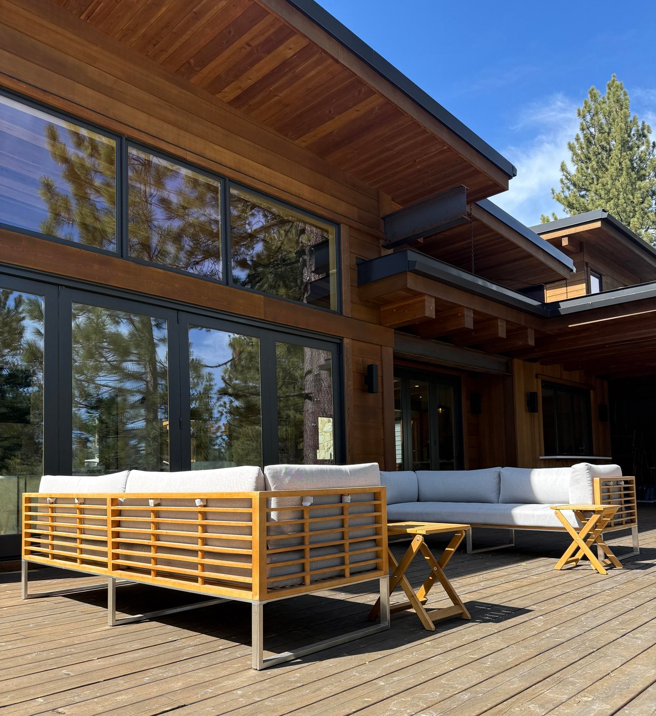 Forested Lake Tahoe home in a wildfire-risk area affected by the California FAIR Plan rate increase