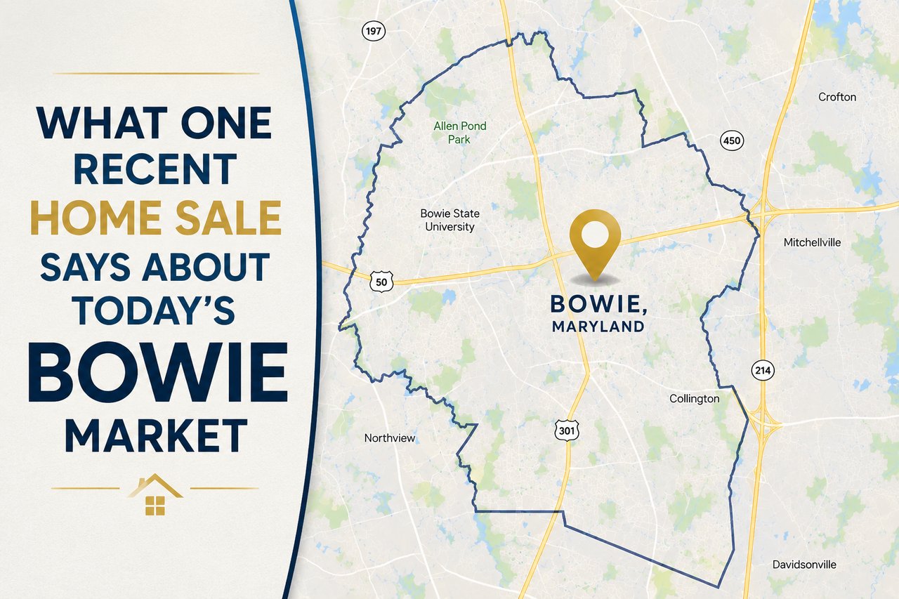 What One Recent Home Sale Says About Today’s Bowie Market