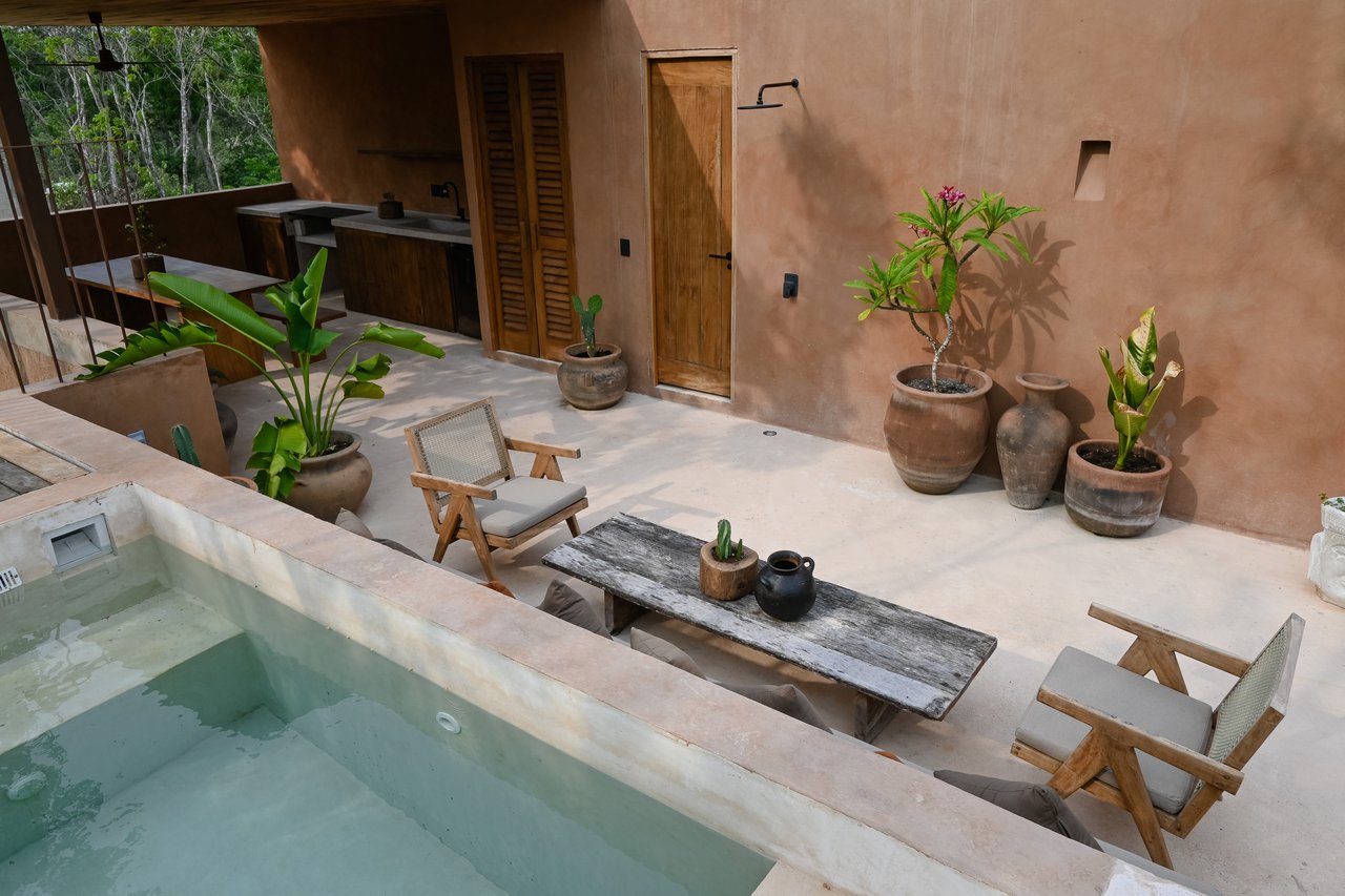 Villa 2 at Kokoon Pueblo | 3-Bedroom Jungle Villa in Region 15, Tulum