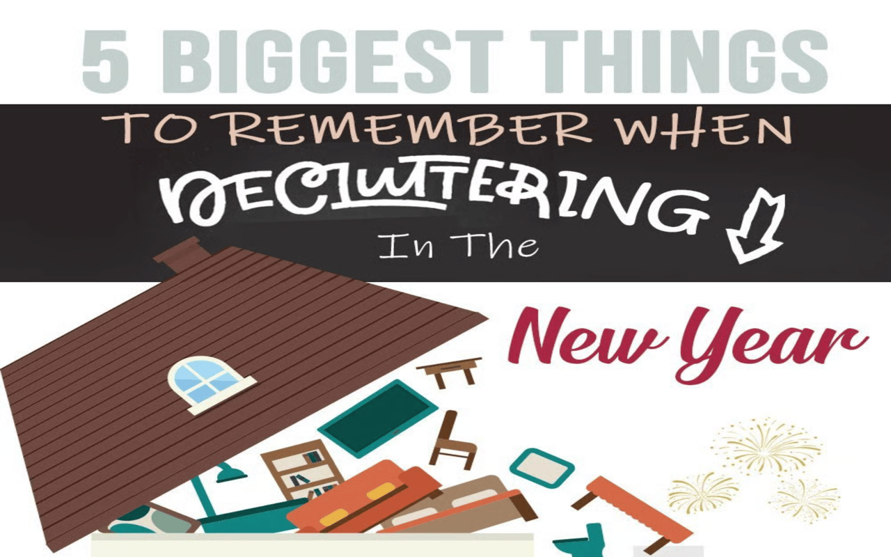 5 Biggest Things to Remember When Decluttering in the New Year