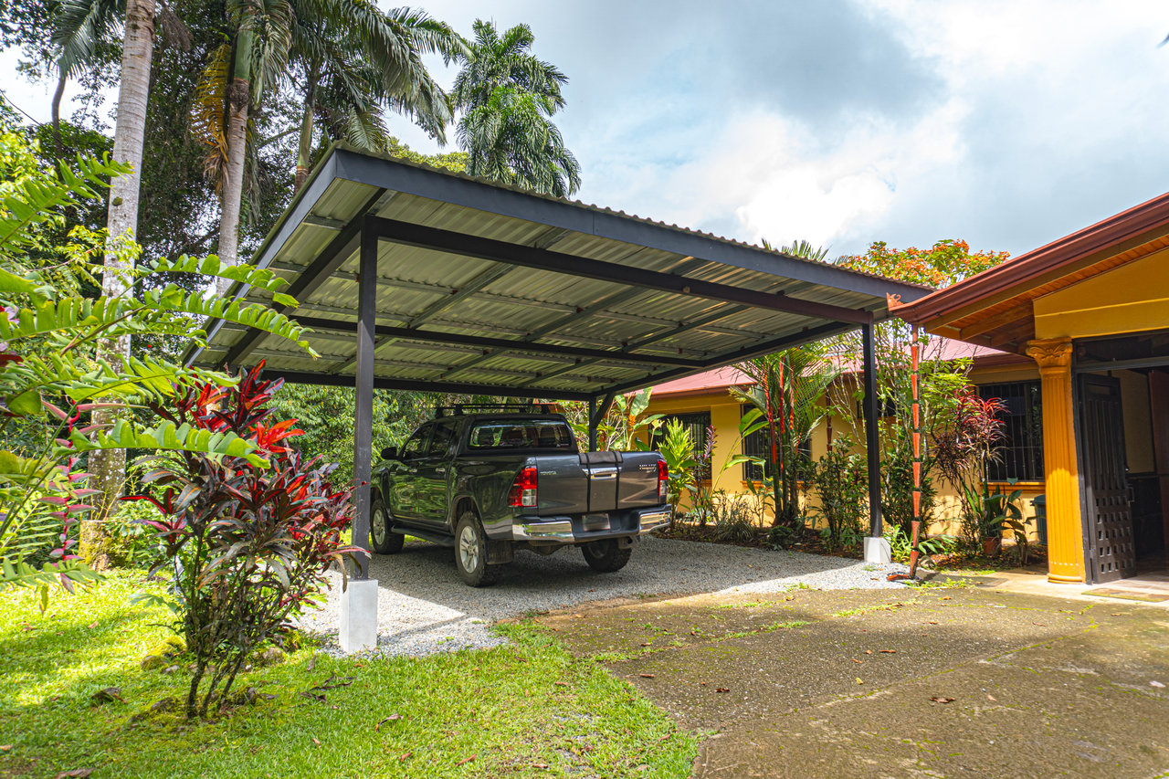 Serene Costa Rican Jungle Retreat with Waterfalls & Wildlife