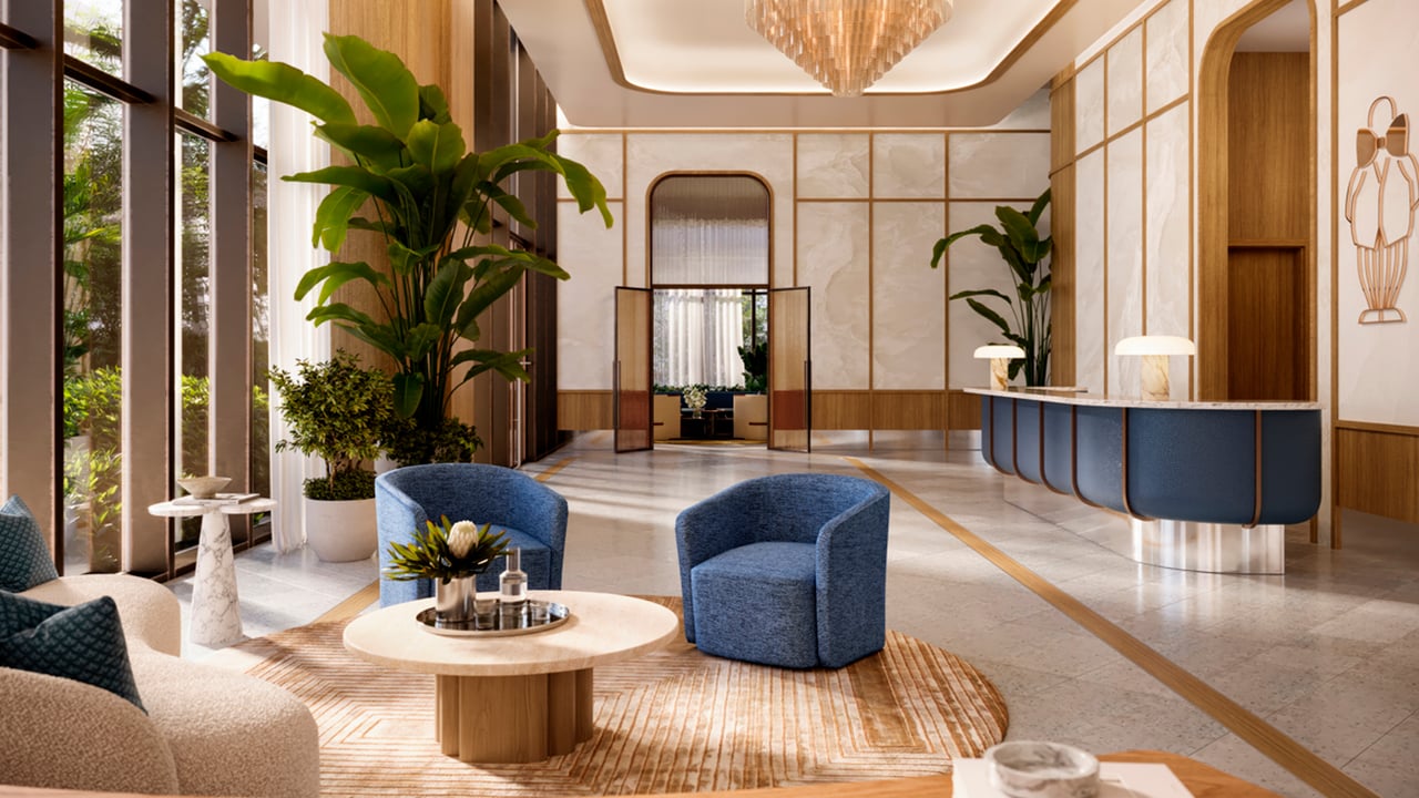 Mr. C Residences  reception desk lobby