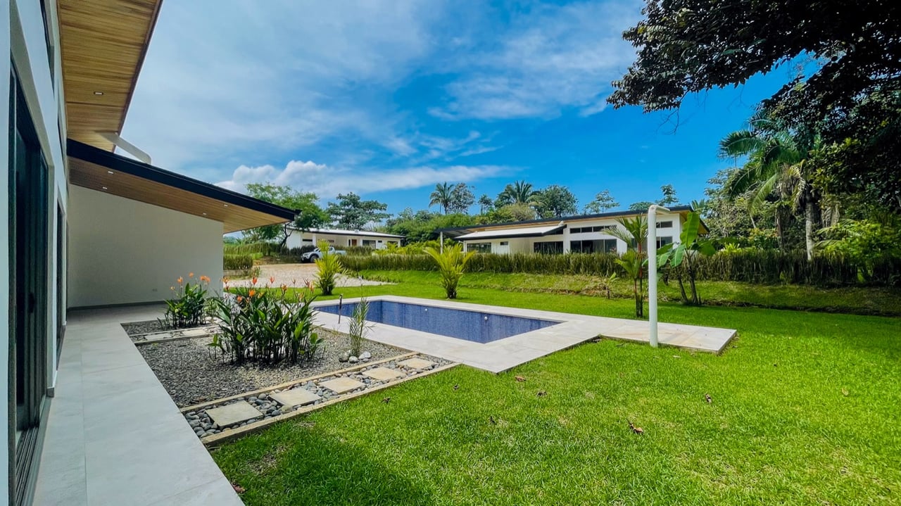 Brand New Three-Bedroom Mountain View Home in Ojochal, Costa Rica