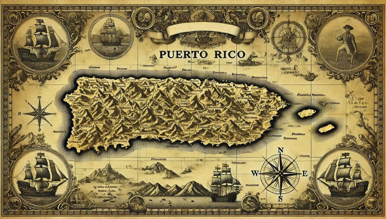 Puerto Rico Map