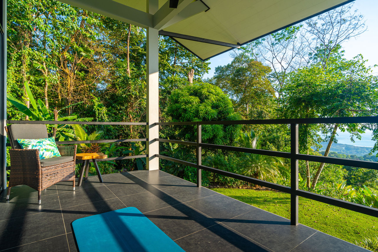 Private Oceanview Sanctuary Above Uvita's Iconic Whales Tail, 3 Bed, 3 Bath  