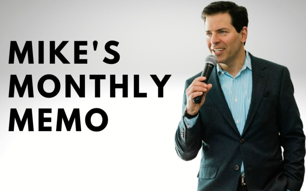 Mike’s Monthly Memo – November 2022