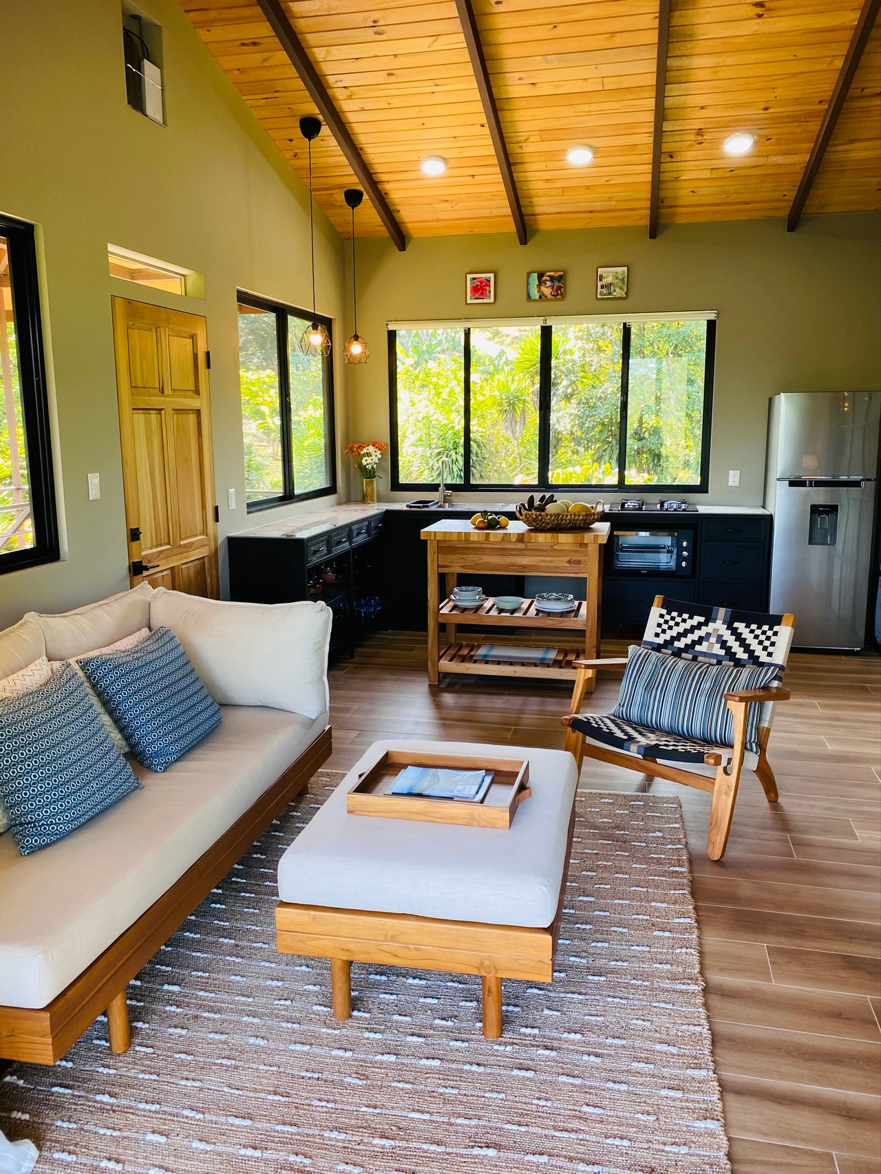 Mountain Oasis with House and Guest Cabin in Las Brisas, San Vito 