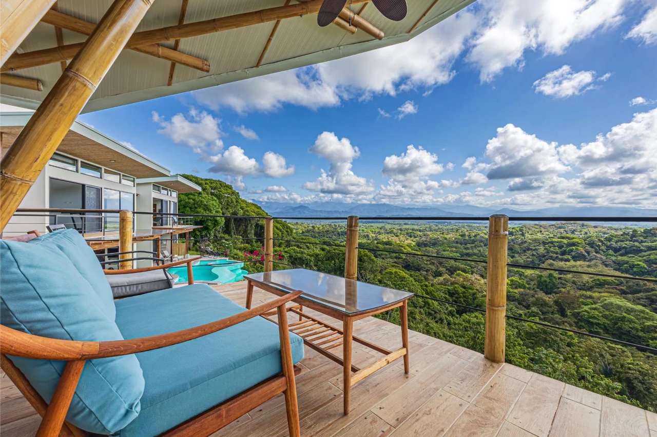 Modern Mountain View Estate, Manuel Antonio, Puntarenas