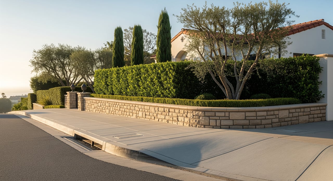 Avoid Encroachments: Hedges, Walls, and the PVE ROW