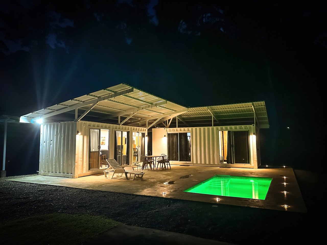 Ocean View Home in Portasol, 2 Bed, 1 Bath, Pool, Private Waterfall & Extra Building Site