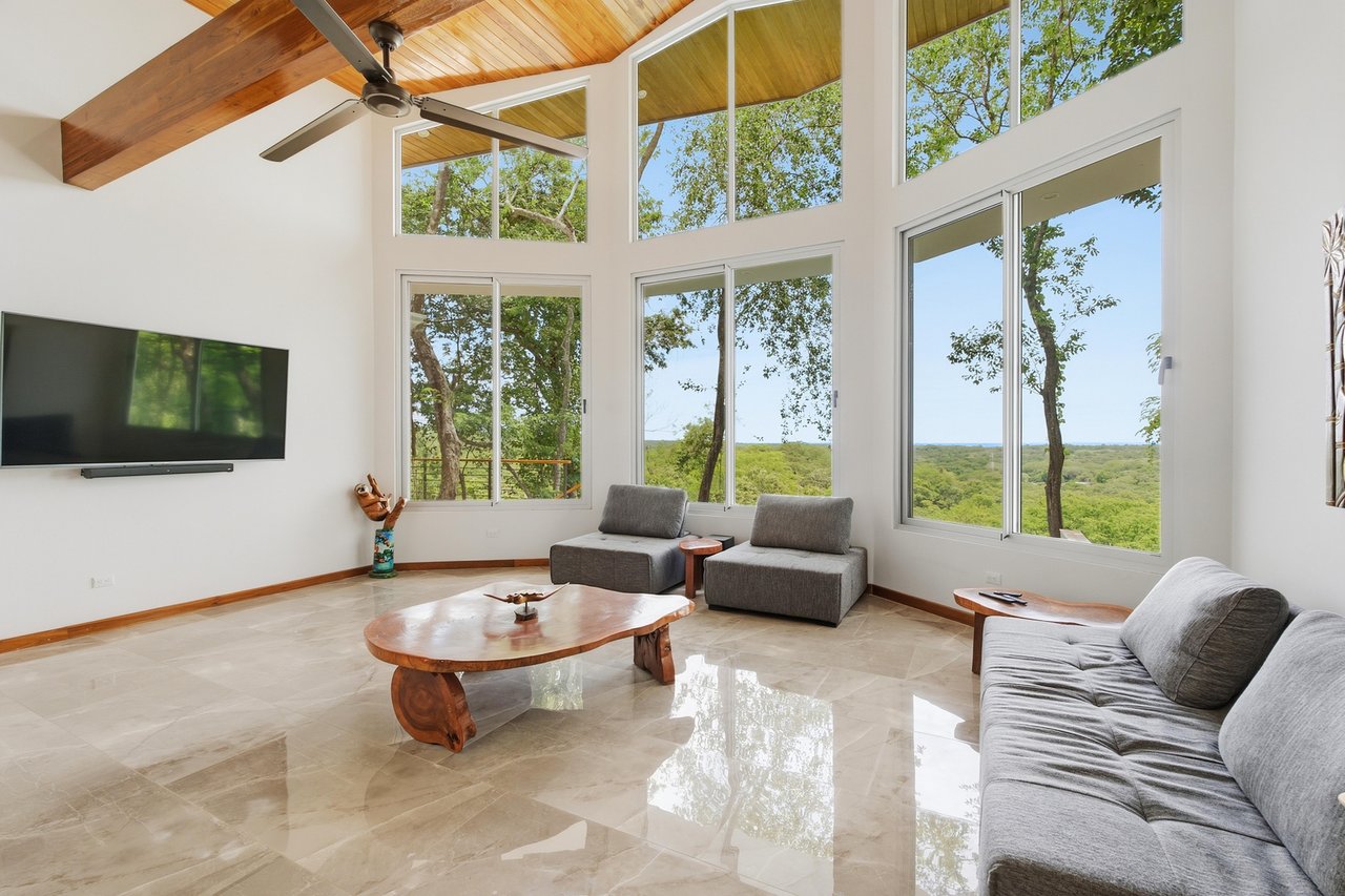 Casa de Las Barbas & Casa Libertad | Two Ocean View Homes on 3.5 Acres in Pura Jungla